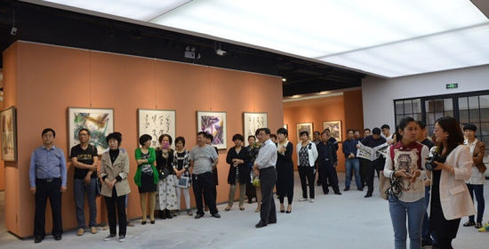 画展现场