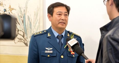 王国洲接受媒体采访