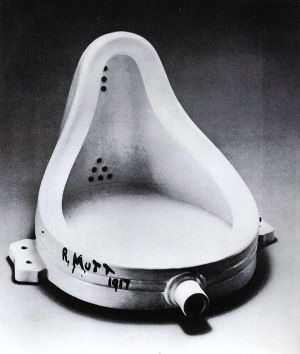 马塞尔-杜尚(MarcelDuchamp,1887--1968) 《泉》