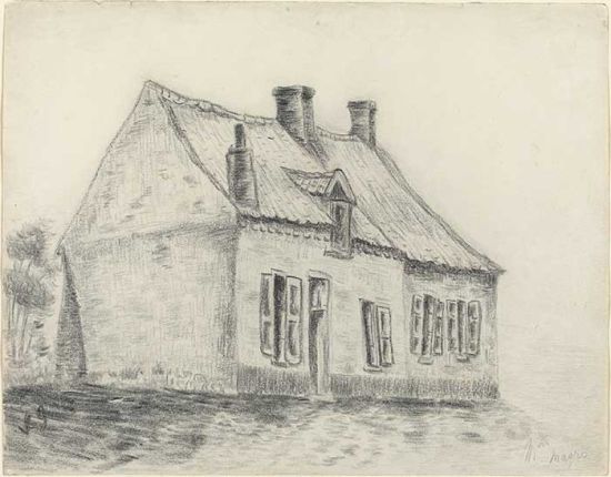 van gogh The Zandmennik House