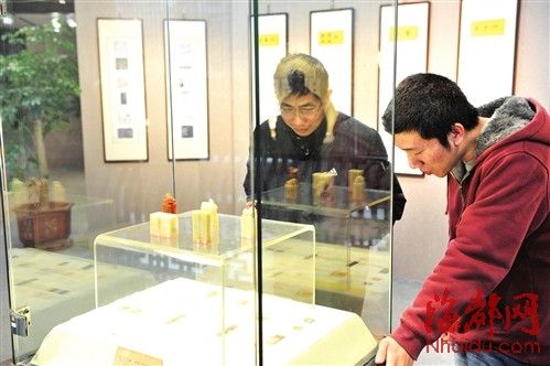 印象万千：玺印篆刻特展现场图