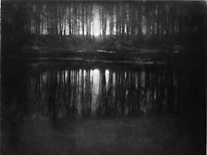 The Pond-Moonlight (荷塘月色) (1904)，摄影师Edward Steichen，成交价格为292.8万美元。